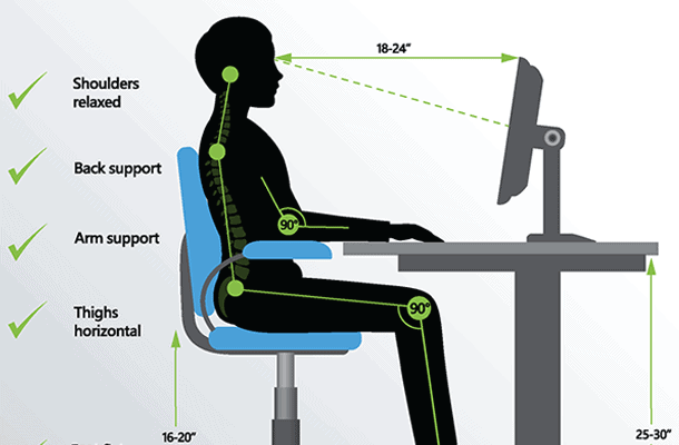 Ergonomic assessment 2D Diagram