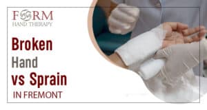 Broken Hand vs. Sprain